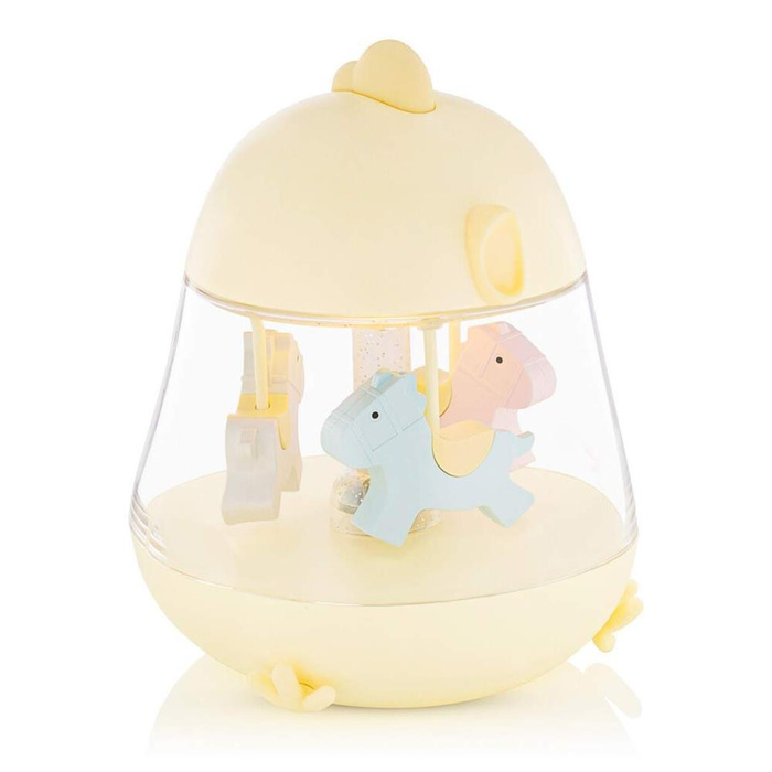 Lampka z pozytywką Kurczaczek żółta Rabbit & Friends 520025