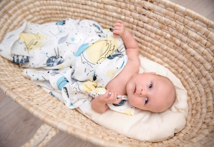 Doudou pierwsza przytulanka Space LL4438-Lullalove, wyprawka dla niemowlaka