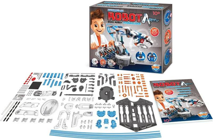 Nauka i zabawa dla dzieci Hydrauliczne ramię robota 7505-Buki