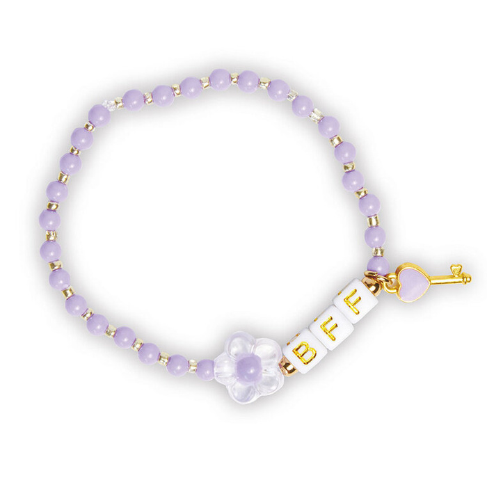 Zestaw kreatywny do tworzenia biżuterii ze stojakiem Bransoletka na każdy dzień tygodnia Janod J09185