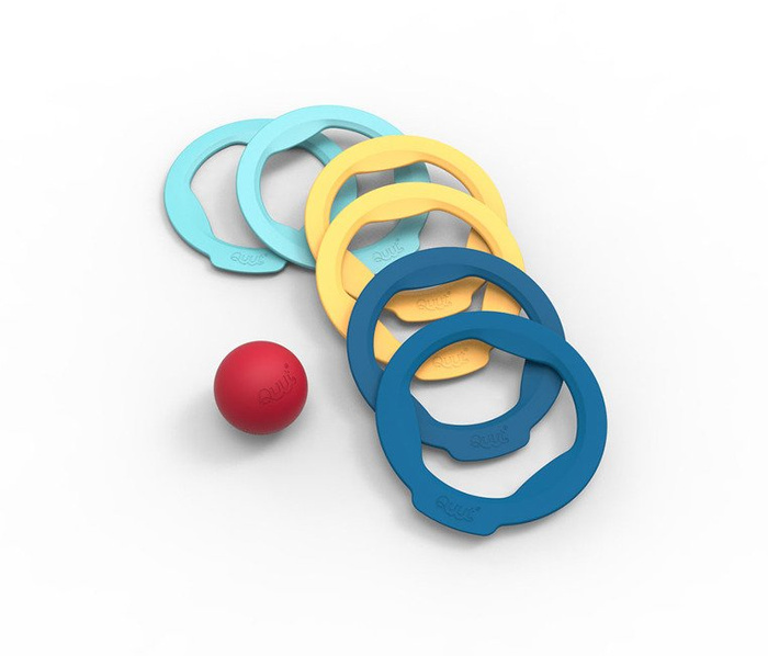 QUUT Gra Ringo z 6 obręczami i piłeczką