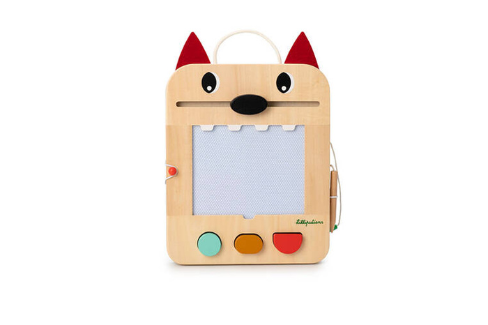 Drewniana tablica do rysowania znikopis Wilk Louis 83473 LILLIPUTIENS