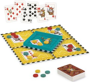 Planszowa gra karciana Nain Jaune Żółty Karzeł Djeco DJ05237