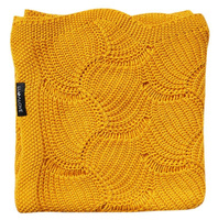 Kocyk ażurowy muszelka mango LL8092-Lullalove, kocyki dla dzieci