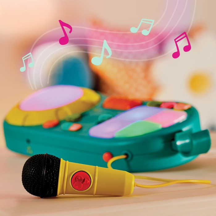 Konsola DJ-a do miksowania muzyki dla dzieci B. MiniMixer B.Toys BX2325Z