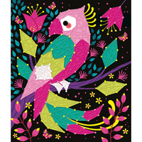 Zestaw kreatywny Przeplatanka 3D String art Zwierzęta dżungli 300 elementów Janod J07970