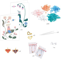 Zestaw do tworzenia bransoletek przyjaźni Serca Djeco DJ00015 – zabawy kreatywne DIY