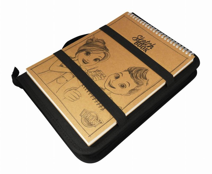 Teczka małego artysty ze szkicownikiem Buki 5436