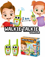 Nauka i zabawa dla dzieci Walkie-Talkie Junior zasięg 2 km TW03 Buki