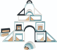 Klocki układanka Lifestyle 58412-Goki, zabawki drewniane