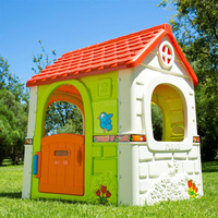 Kolorowy Domek ogrodowy FEBER 10237 z otworem na listy do kreatywnej zabawy Fantasy