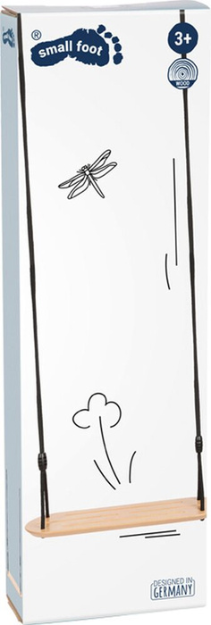 Huśtawka ogrodowa dla dzieci XL Deska Black Line Small Foot 12407 zabawy w ogrodzie