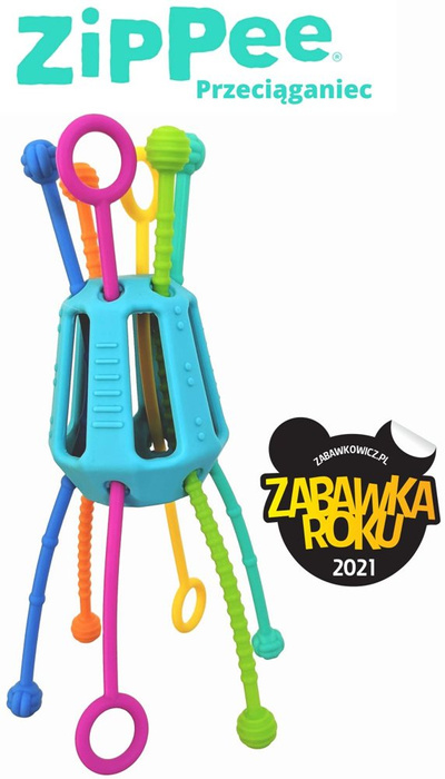 Przeciąganiec Zippee zabawka sensoryczna Mobi ZIP1