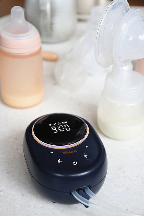 Laktator elektryczny podwójny 2x180 ml Night Blue Beaba 911736
