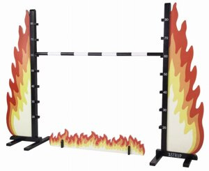 Hobby Horse przeszkoda dla konia na kiju płomienie Astrup 84238