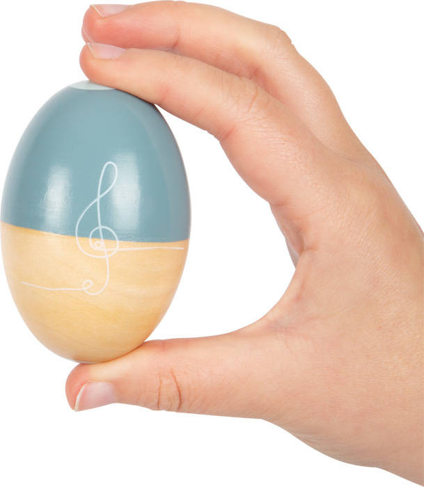 Marakas - drewniane jajka „Groovy Beats”12252-Small Foot, instrumenty dla dzieci