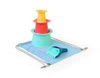 Zestaw do zabawy w piasku  Alto + Raki w woreczku 172000-Quut, zabawy w plenerze 