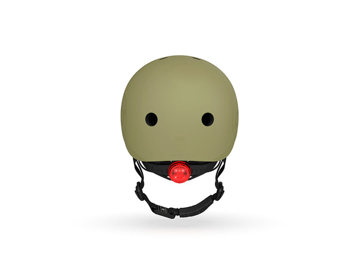 Kask S-M dla dzieci 3+ Olive Scootandride S00008