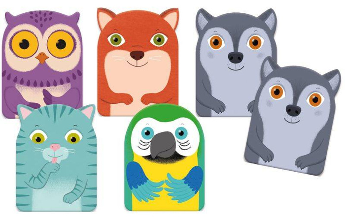 Gra karciana dla maluchów Little Family DJ05062-Djeco, gry dla najmłodszych