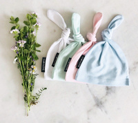 Czapeczka krasnala 0-3 Szara LL0973-Lullalove, wyprawka dla niemowlaka