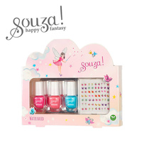 Lakiery do paznokci dla dzieci Zestaw Elf z naklejkami Souza! 106807 