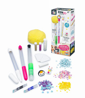 Zestaw diy dla dzieci długopisy i mazak Kawaii Buki FK008