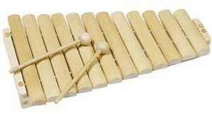 Drewniany ksylofon 12 tonów 61969- Goki, instrumenty dla dzieci