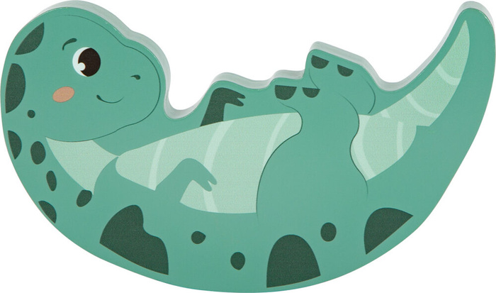 Gra zręcznościowa Balansujący Dino Small Foot 12620 zabawka z klockami drewnianymi