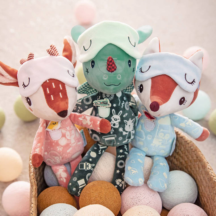 Przytulanka do spania świecąca w ciemności Sarenka Stella 32cm 83448 Lilliputiens