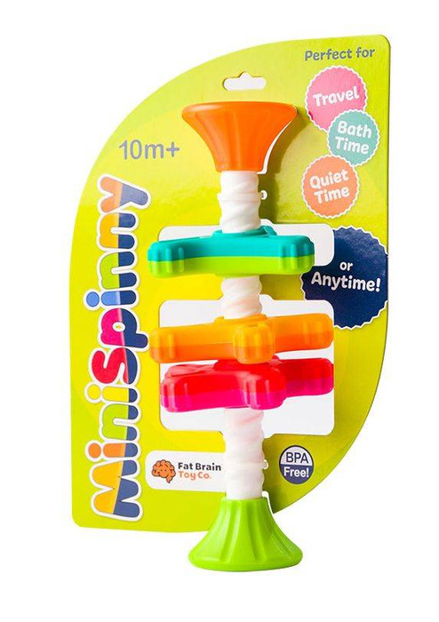 Zakręcone śmigiełka MiniSpinny Fa134-1 Fat Brain Toys, zabawki sensoryczne