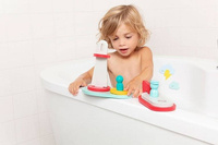 Piankowe puzzle do kąpieli 3D Quutopia Na ratunek 172109-Quut, zabawki do kąpieli