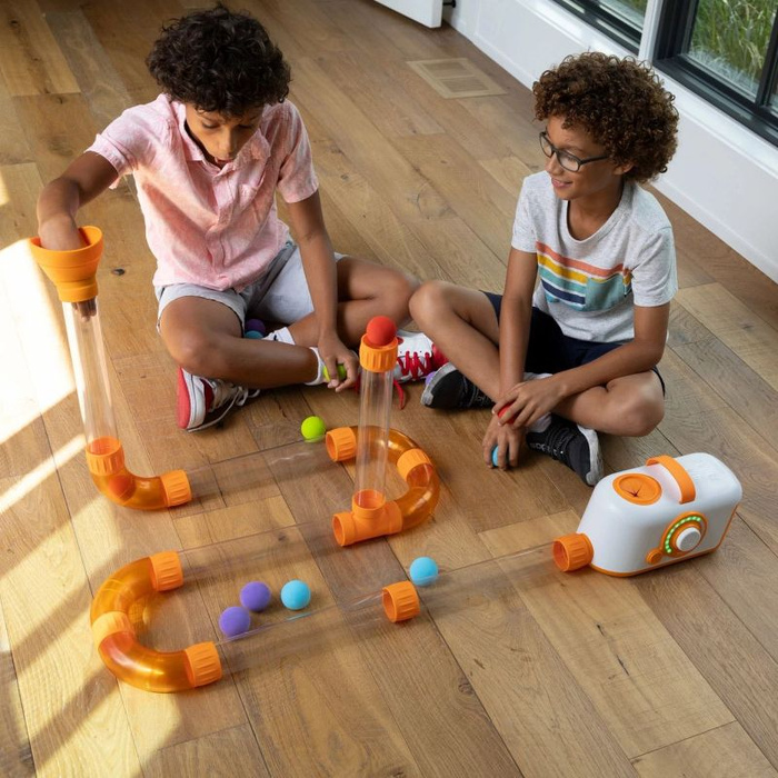 Dmuchawa do piłek Rozszerzenie Zestawu Air Toobz Fat Brain Toys FA464-1 labirynt dla kulek