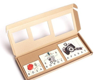 Kość, łyżka, ołówek - literki na klockach drewnianych, układanka, 99410-Bajo, zabawki edukacyjne