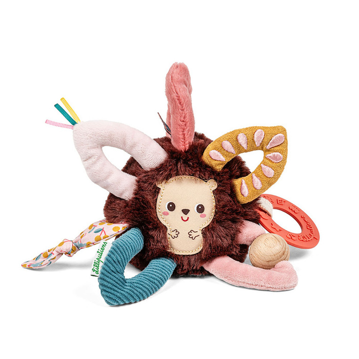 Piłeczka aktywizująca wielofunkcyjna Jeżyk Leon Lilliputiens