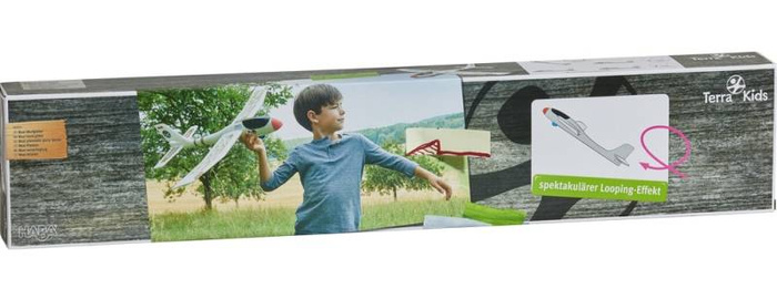 Biały szybowiec dla dzieci Maxi On HB303521-Haba Terra Kids, zabawy w plenerze