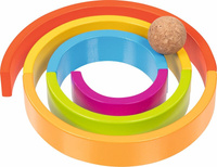 Drewniana układanka 3D klocki drewniane i korkowe 40 el. Goki 58353