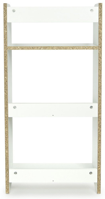 Regał drewniany Biel, meble do pokoju dziecka