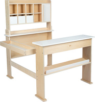 Sklepik drewniany dla dzieci stragan z szufladami i przesuwanymi drzwiami Small Foot 12683