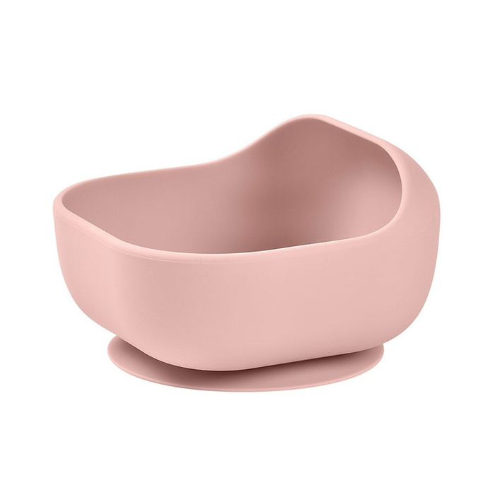 Silikonowa miseczka z przyssawką pink 913440-Beaba