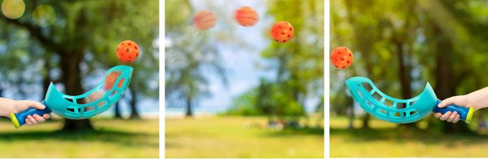 Gra zręcznościowa do rzucania i łapania szufle z piłkami Scoop & Toss Battat BT4724Z