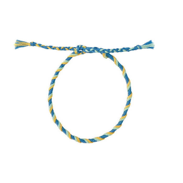 Zestaw kreatywny do tworzenia biżuterii Tęczowe bransoletki 30 szt. J09134 Janod