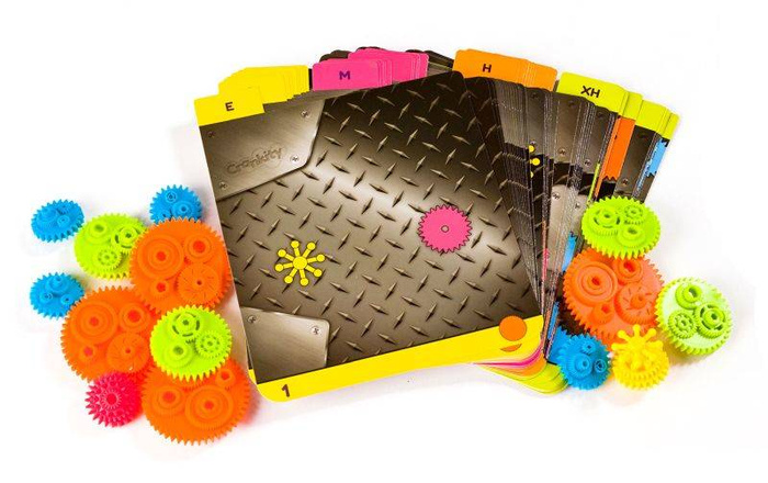 Koła Zębate Crankity FA140-1 Fat Brain Toys, łamigłówki dla dzieci