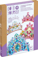 Korony Księżniczek - zrób to sam DJ07901-Djeco, zestawy kreatywne dla dzieci 