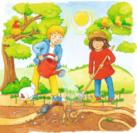 Puzzle drewniane dla dzieci Budujemy dom Goki 57322