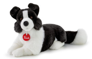 Pluszowa maskotka pies rasy Border Collie M Trudi TUDN8000 Przytulanki dla niemowląt i dzieci