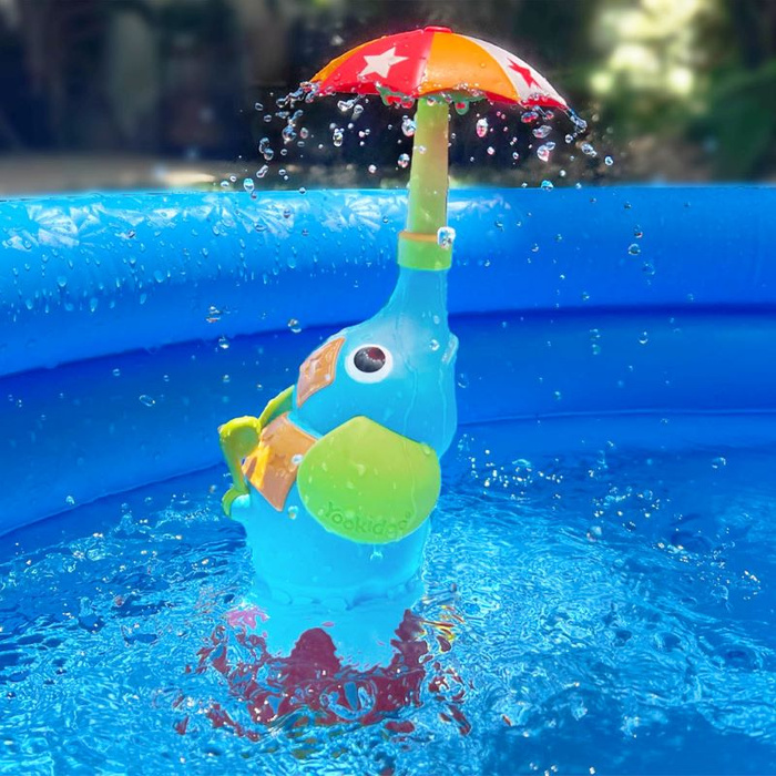 Zabawka słonik pryskający wodą z 4 akcesoriami Yookidoo YO40416___OF Zabawka do kąpieli