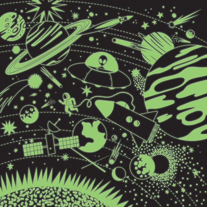 Kosmos - świecące w ciemności puzzle 500 el dla całej rodziny MP61003-Mudpuppy, puzzle tekturowe