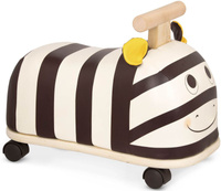 Drewniany 4-kołowy jeździk dziecięcy Zippity Zebra jeździk B.Toys BX1949Z