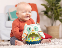 Wańka-wstańka Owl Be Back Sowa kiwajka B.Toys BX1608Z sensoryczna zabawka