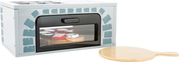 Zabawki kuchenne dla dzieci Pizza na okrągło 11204-Small Foot, zabawka drewniana